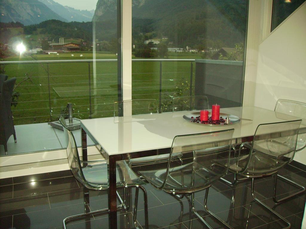 Mountain-Panorama Lägenhet Meiringen Exteriör bild